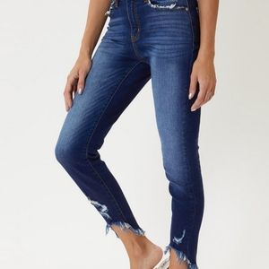 KanCan Ankle Fray Jeans